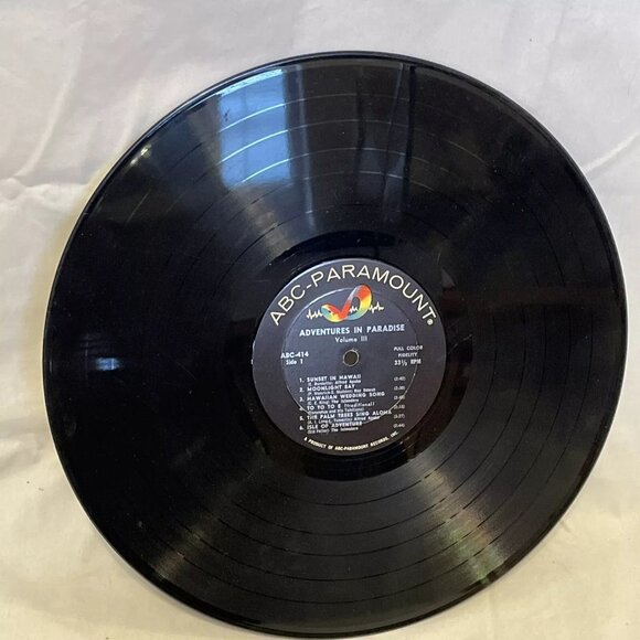 Adventures In Paradise, Vol. 3 (Vinyl, 1962) ABC-Paramount ABC-414 Good LP Album - Picture 7 of 12